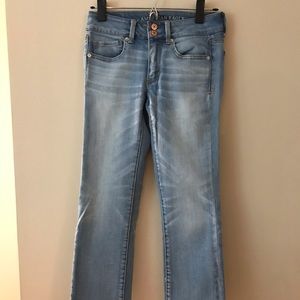 American Eagle crop jeans
